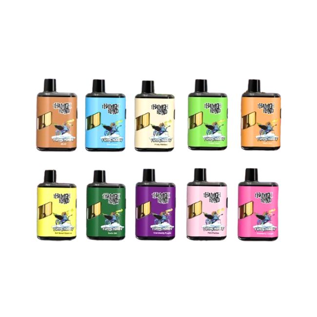 FHTHAIBLENDDIS05 FLYING HORSE THAI HIGH BLEND THCA + THCP + D11 NEW LIVE RESIN 6GM DISPO 5CT/ BOX
