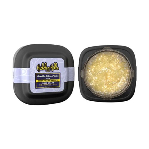 HIDDEN HILLS FRESH FROZEN BADDER THC-A ULTRA + D9 + THC-B NEW HEADY BLEND 3GM DABS 6CT/ BOX
